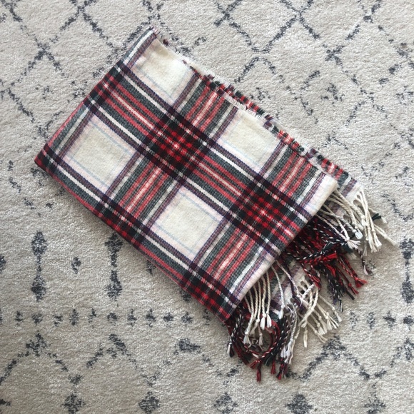 J. Crew Factory Accessories - JCrew Factory Plaid Scarf